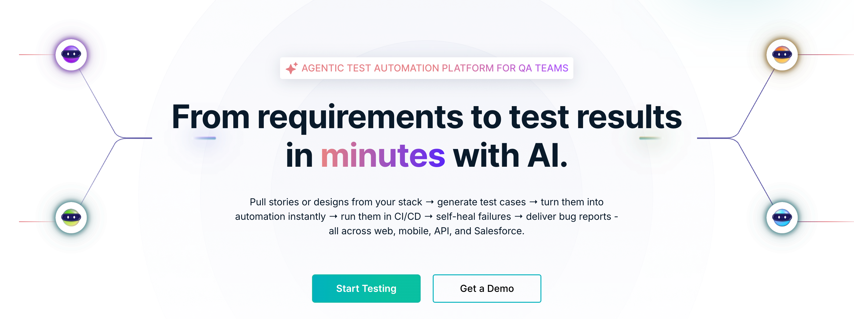 Testsigma - alternative to Rainforest QA