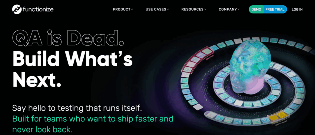 Functionize - AI QA test automation tool